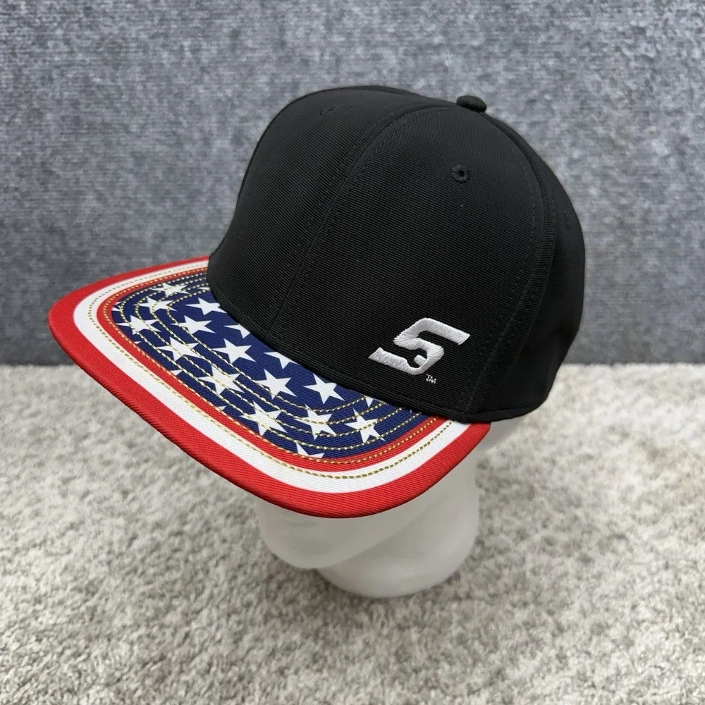 Snap-on hat cap mens snapback stars stripes red white blue